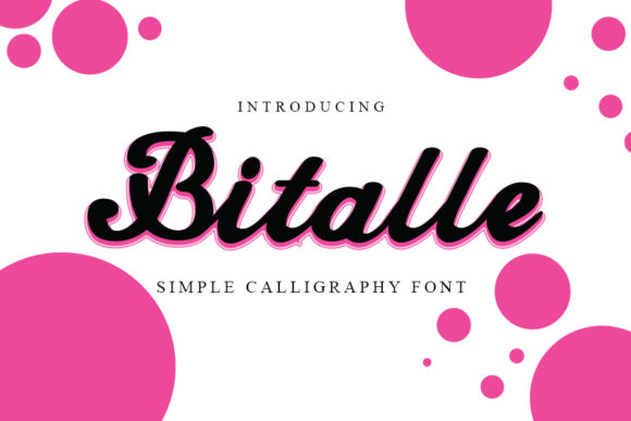 Bittale: A Handwritten Font for Polished Branding