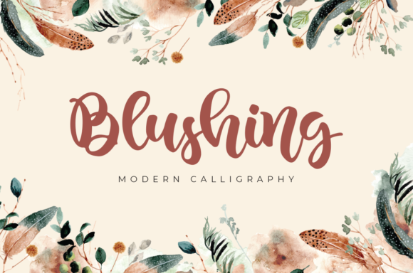 Blushing Font Review for Modern Campaigns