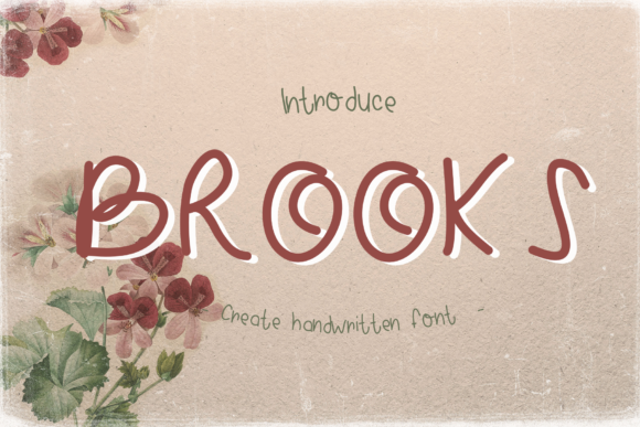 Brooks: A Joyful Handwritten Font for Marketers