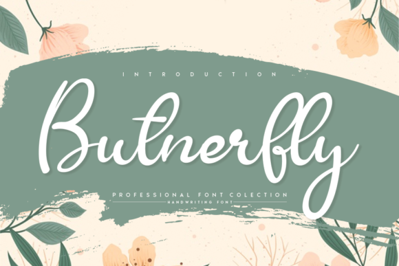 Butnerfly Font: Elegant Script for Makers