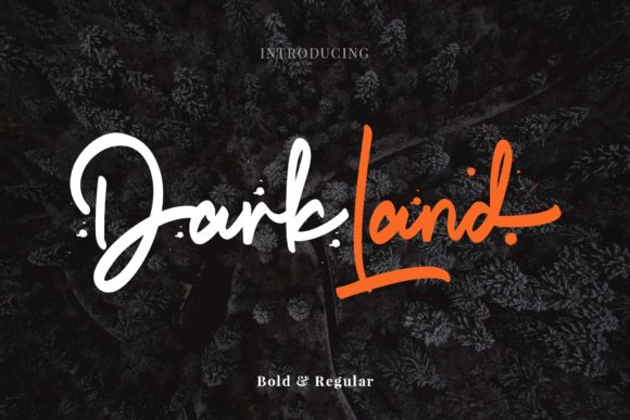Dark Land Font: Elevating Small Business Branding