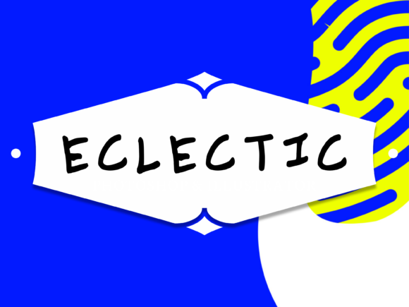 Eclectic: A Handwritten Font for Modern Web Design