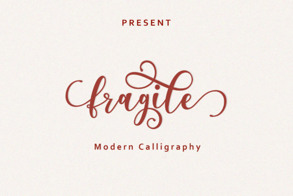 Fragile: A Handwritten Font for Elegant Branding