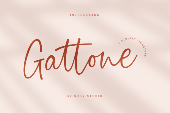 Gattone: A Handwritten Typeface for Editorial Grace