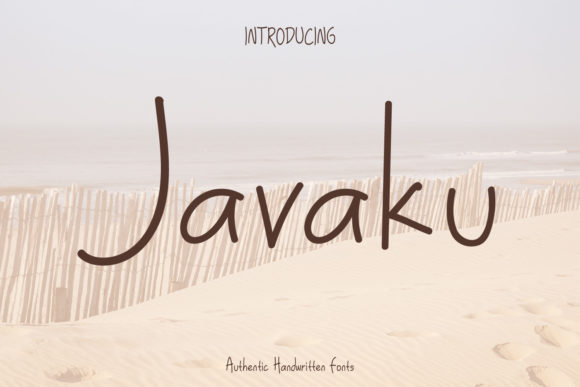 Javaku: A Handwritten Font That Elevates Small Business Branding