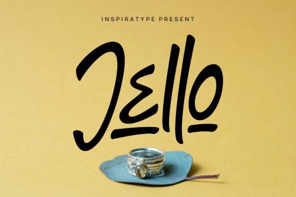 Jello: A Fresh Handwritten Font for Modern Branding
