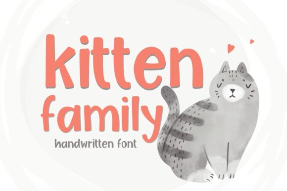 Kitten Family Font: A Joyful Typeface for Makers