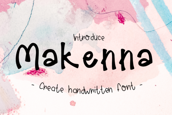 Makenna: A Handwritten Font for Authentic Branding
