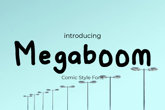 Megaboom: The Handwritten Font for Bold Marketing