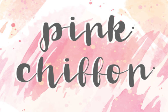Pink Chiffon Font: Elevate Your Campaign Visuals