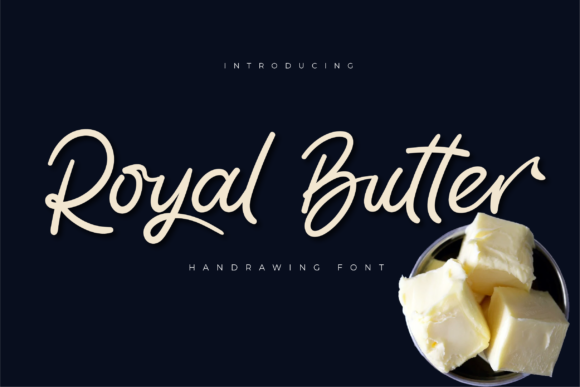 Royal Butter: A Charming Script Font for Elegant Branding