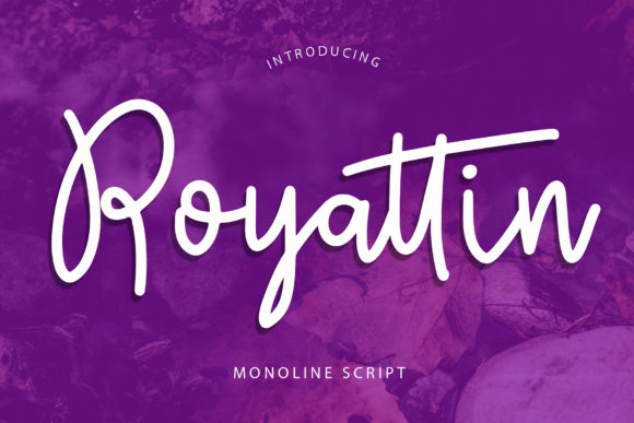 Royattin: A Handwritten Font for Modern Brands