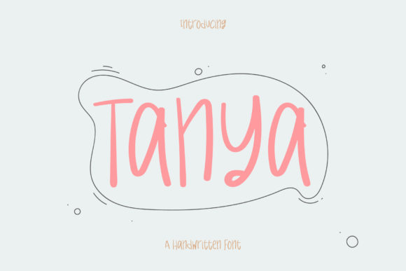 Tanya Font: Authentic Handwritten Style for Marketers