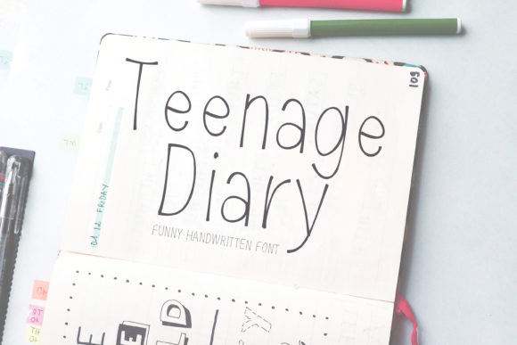 Teenage Diary Font: A Designer’s Guide to Casual Branding