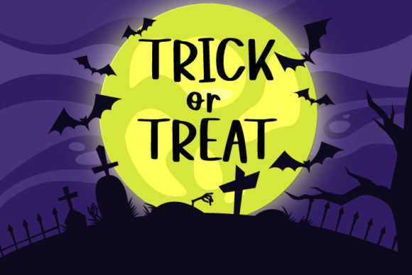 Trick or Treat: A Handwritten Font for Editorial Design
