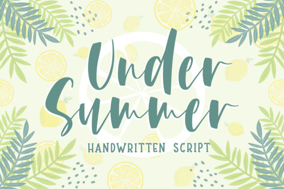 Under Summer: The Handwritten Font for Clear Campaigns