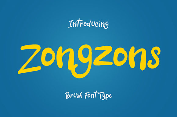 Zongzons: A Friendly Handwritten Font for Branding